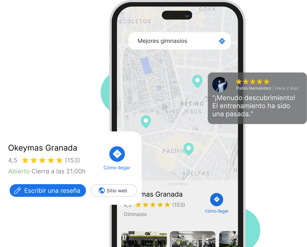 Mockup Reseñas - Okeymas Granada
